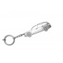 Keychain Volkswagen Passat B7 Universal 2010-2015 - (type STEEL)